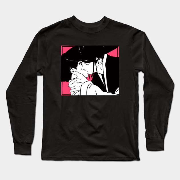 Painter Of The Night Long Sleeve T-Shirt by MalinArt